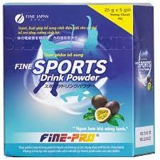 Fine Sports Drink Powder tăng cường thể lực, giảm mệt mỏi hộp 5 gói