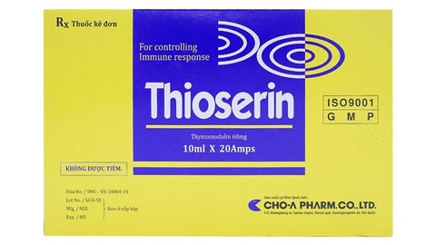 Thuốc Thioserin CHO-A điều trị viêm mũi dị ứng (20 ống x 10ml)