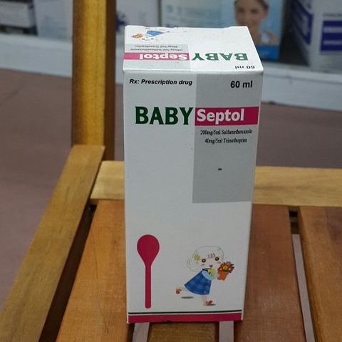 Thuốc Baby Septol Vĩnh Phúc hỗ trợ điều trị nhiễm khuẩn (60ml)