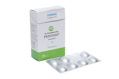 Pentasa Suppositories 1G H/28 Supps