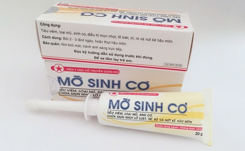 Mỡ sinh cơ tube 20g