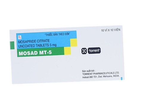 Mosad MT-5 5mg (Hộp 10 vỉ x 10 viên)