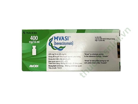 Mvasi 400mg/16ml (Bevacizumab) - Thuốc điều trị ung thư hiệu quả của Mỹ