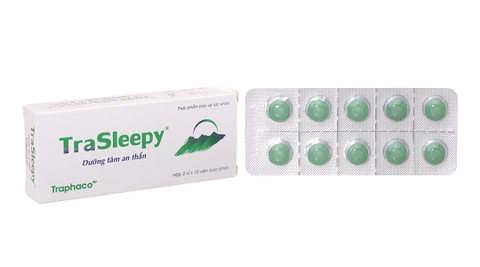 Viên uống Trasleepy dưỡng tâm an thần hộp 20 viên