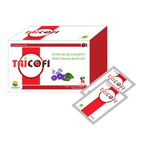 TRICOFI - Giảm Nhanh Các Triệu Chứng Của Bệnh Trĩ ( Hộp 16 gói )