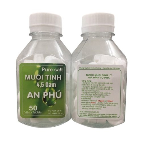 Viên muối tinh An Phú Lọ 50 viên