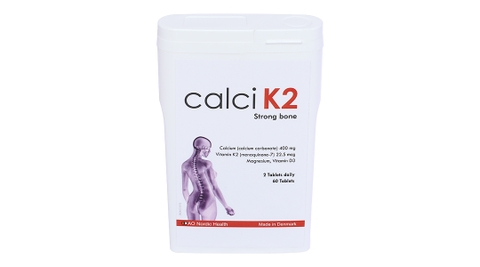 Calci K2 hỗ trợ ngừa loãng xương hộp 60 viên