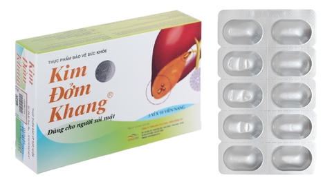 Kim Đởm Khang lợi tiểu, hỗ trợ giảm sỏi mật hộp 30 viên