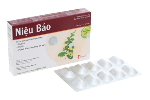 Niệu Bảo tăng cường giải độc, lợi tiểu hộp 20 viên