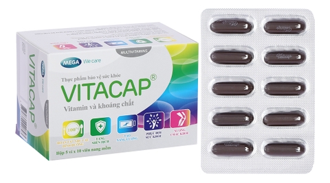 Vitacap bổ sung vitamin và khoáng chất hộp 50 viên