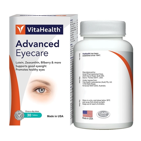 Advanced Eyecare viên uống bổ mắt