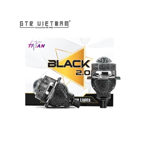 Đèn bi Led ô tô TITAN BLACK 2.0