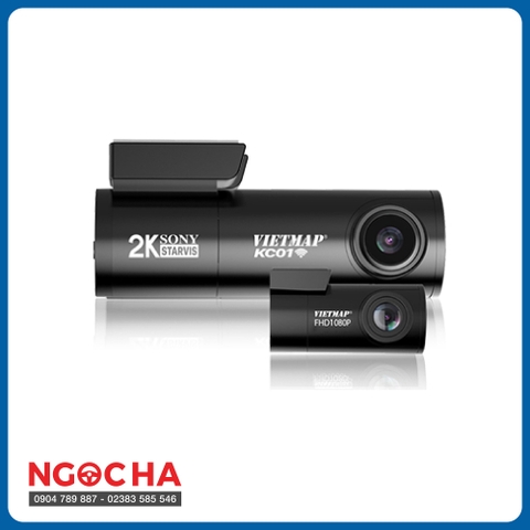 Camera Hành Trình Vietmap KC01: Super HD, Cảnh Báo Tốc Độ