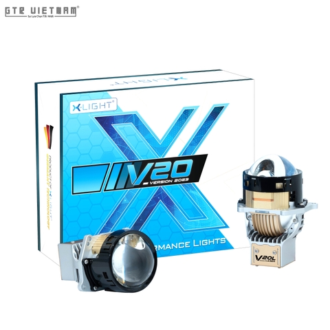 Đèn bi Laser ô tô X-LIGHT V20L New 2024