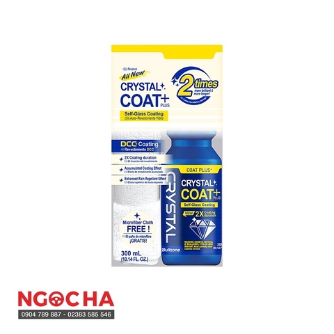 Dung dịch chăm sóc và bảo vệ sơn xe Bullsone Crystal Coat Plus+