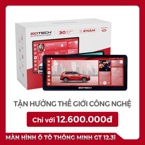 Màn hình Android ô tô Gotech GT12.3i