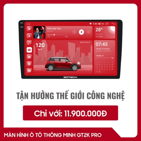 Màn hình Android ô tô Gotech GT2K PRO