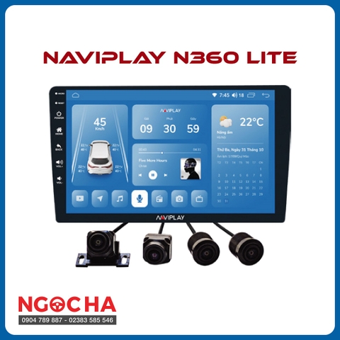 Màn hình Android ô tô Naviplay N360 Lite