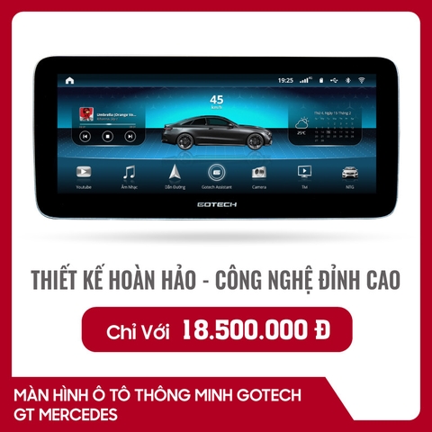 Màn hình Android ô tô Gotech GT Mercedes