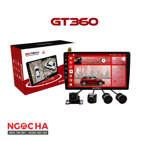 Màn hình Android ô tô Gotech GT360