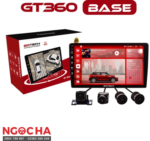 Màn hình Android ô tô Gotech GT360 BASE