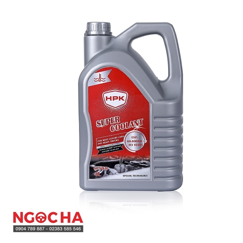 Nước làm mát động cơ màu đỏ HPK SC50-R 4L