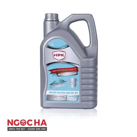 Nước làm mát động cơ màu xanh HPK HP30-G 4L