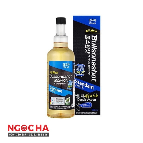 Phụ gia làm sạch động cơ xe máy dầu Bullsoneshot Standard Diesel