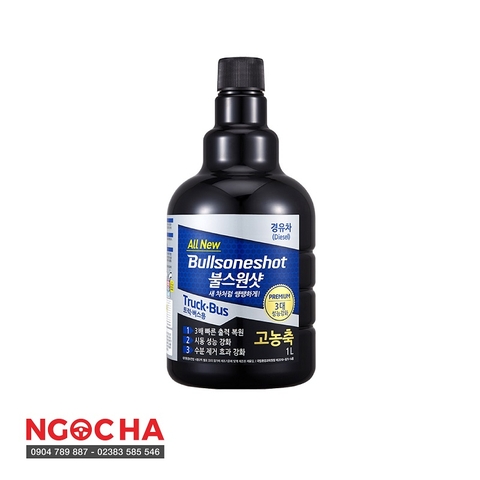Phụ gia làm sạch động cơ xe tải/bus Bullsoneshot Standard For Truck-Bus
