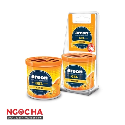 Sáp thơm ô tô dạng Gel hương cam Areon Gel Can Orange