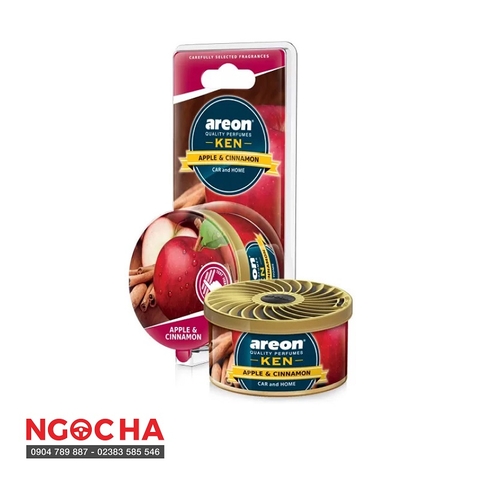 Sáp thơm ô tô hương táo quế Areon Ken Apple & Cinnamon
