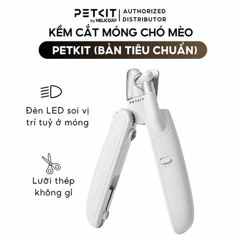 Kềm cắt móng chó mèo PETKIT có đèn Led kèm giũa