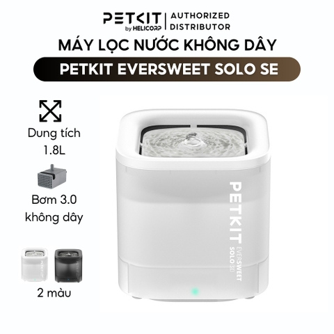 Máy lọc nước PETKIT Solo SE - Bơm không dây