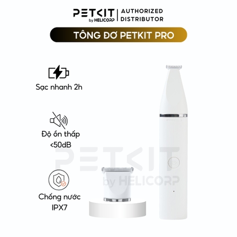 Tông đơ cắt lông chó mèo Petkit 2in1 Pro