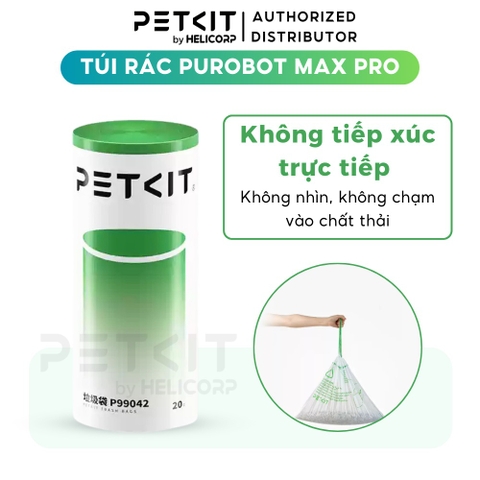 Cuộn túi rác máy dọn phân mèo Petkit Purobot Max Pro