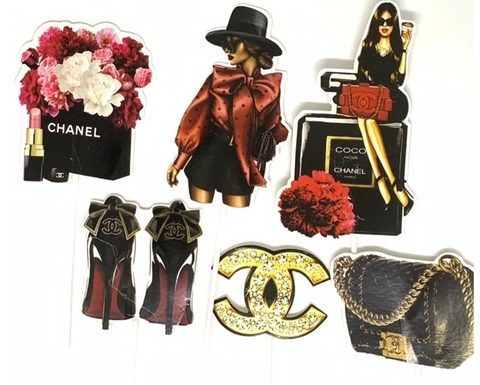 Thẻ Cô Gái Chanel (sét)