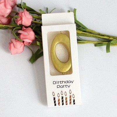 Nến Nhũ Đẹp - SỐ 0 (số)