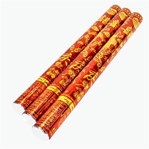 Phụt Giấy Kim Tuyến 80cm - lốc 6 cây