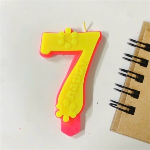 Nến Số 7 - hộp 20 số