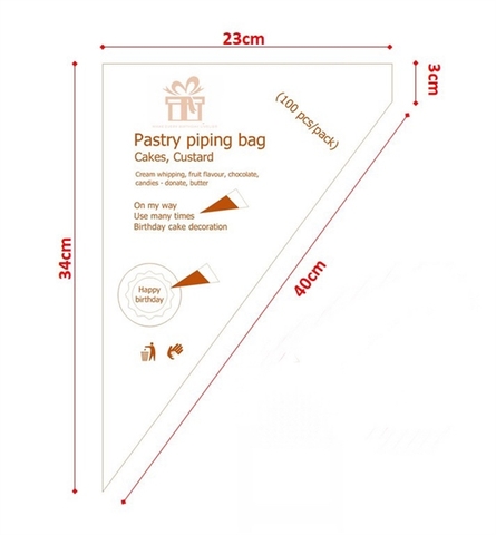 Túi Tam Giác TQ (bịch 100 cái)