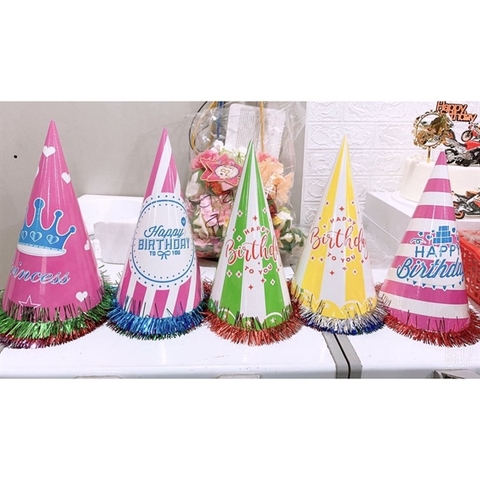 Mũ Đại Chấm Bi - 100 cái mix mẫu