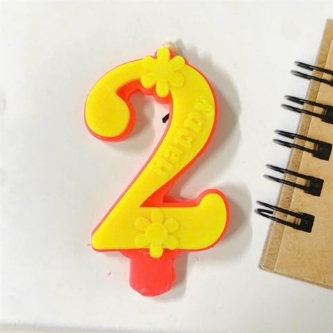 Nến Số 2 - hộp 20 số