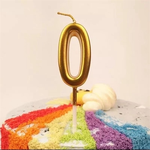 Nến Nhũ - SỐ 0 (số)