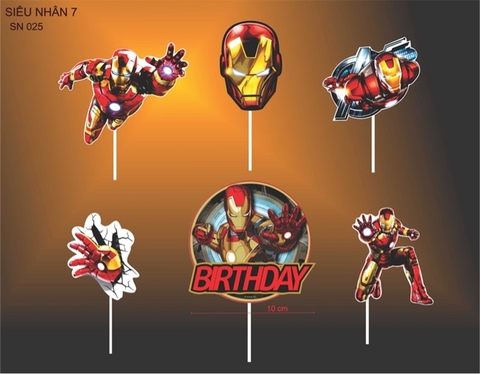 Thẻ Siêu Nhân SN 7 TT (sét)