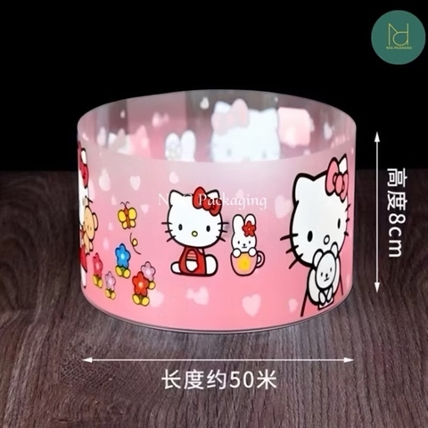 Quấn Thành Hình Mèo Kity (cuộn)