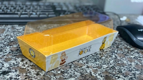 Hộp Sanwich Chữ Nhật Gấu (cái)