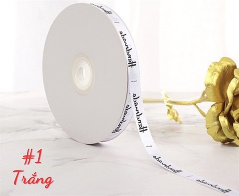 Ruy Băng 1cm Handmade (1cm x 22m)