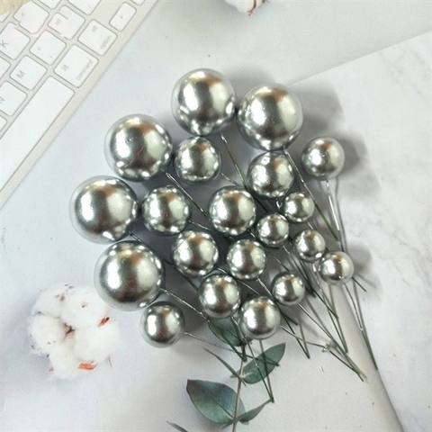 Bi Xốp - BẠC (sét 40 viên)