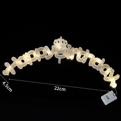 Đèn Happy Vương Miện (cái)