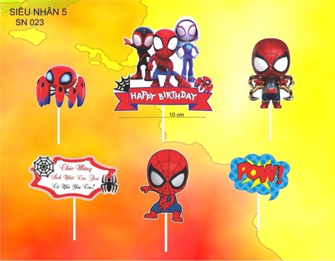 Thẻ Siêu Nhân SN 5 TT (sét)